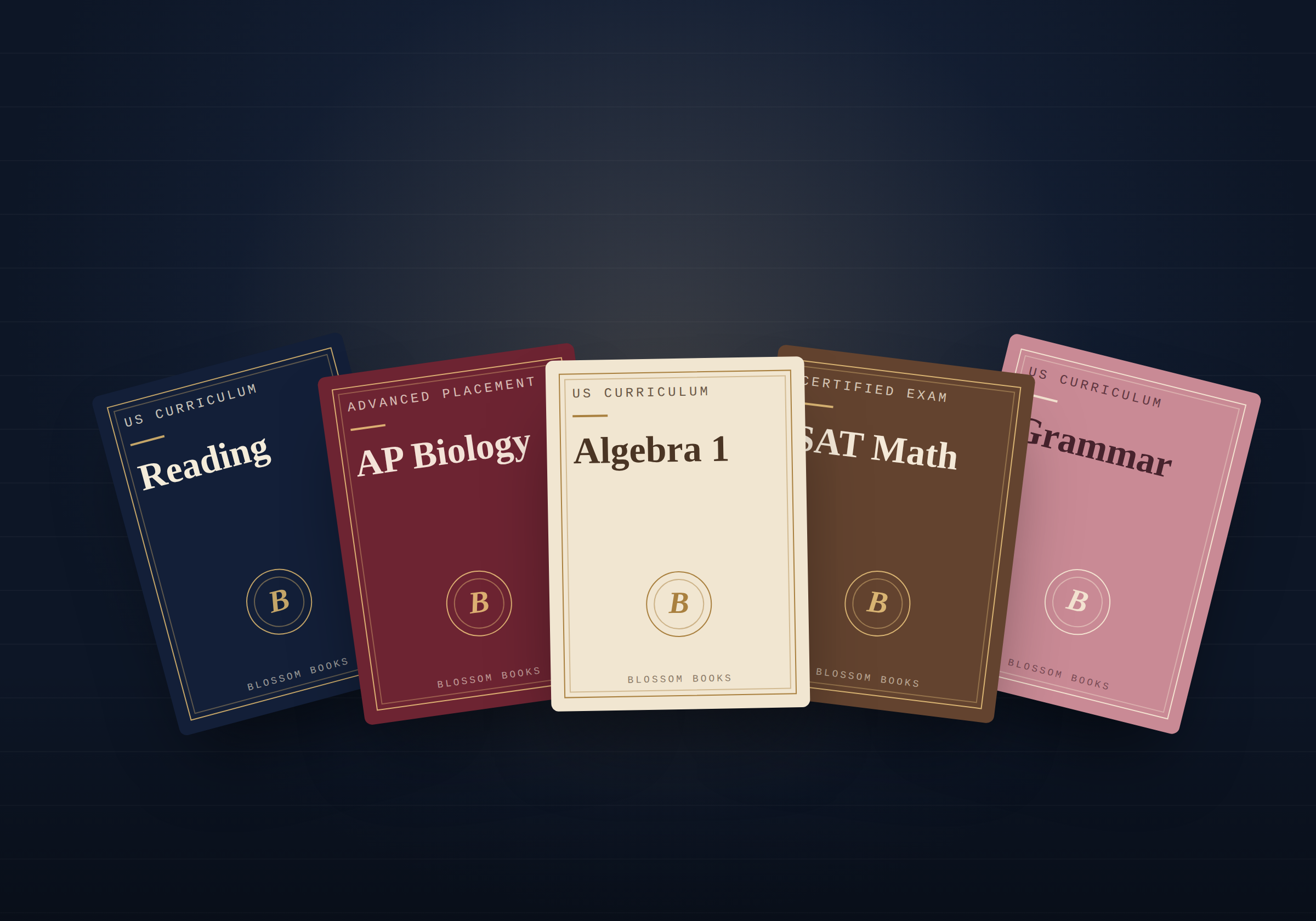 블러섬북스 교재 컬렉션 — 미국 교과과정·AP·SAT·문법 등 다양한 과목의 프리미엄 교재